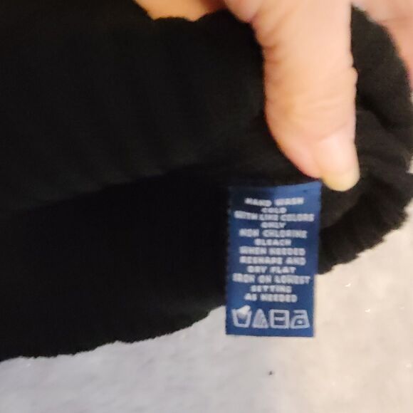 Evan Picone Knit Top Women Large Black Bead Detail Short Sleeve Cocktails Office - Picture 4 of 10